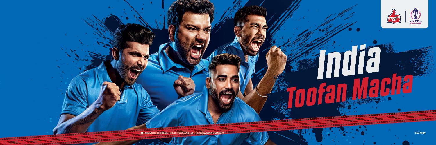 Thums Up's banner