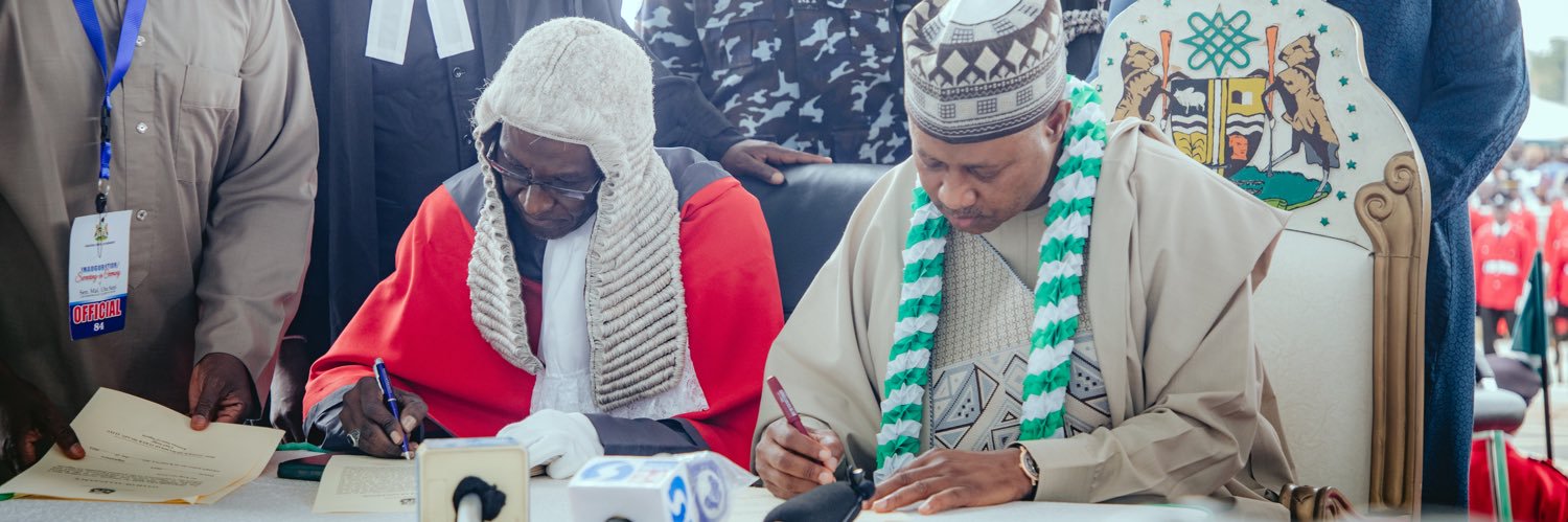 Senator Uba Sani's banner