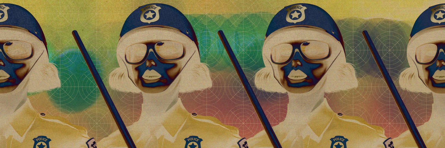 Jamie Hewlett's banner