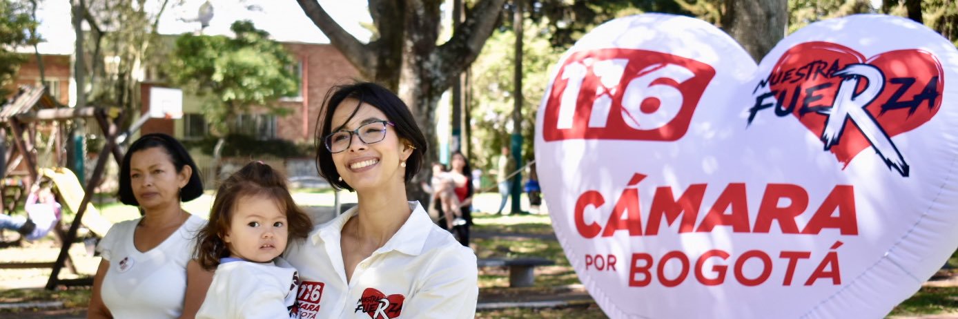 Karina Rincón's banner