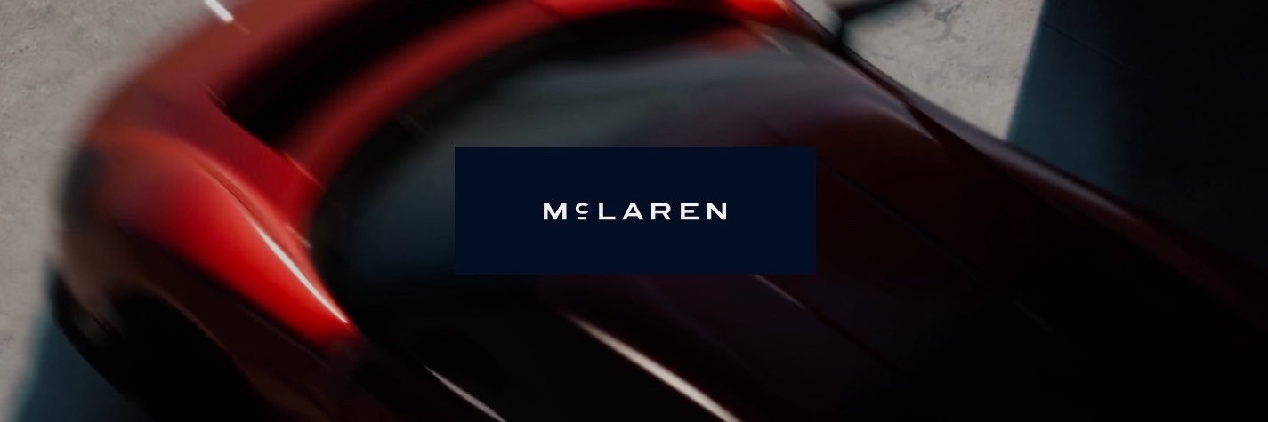 McLaren Automotive's banner
