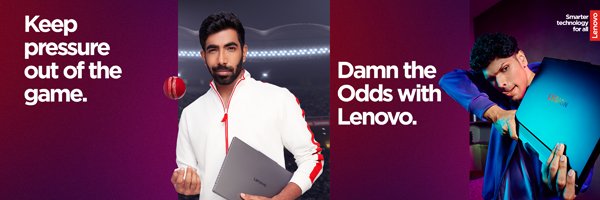 Lenovo India's banner