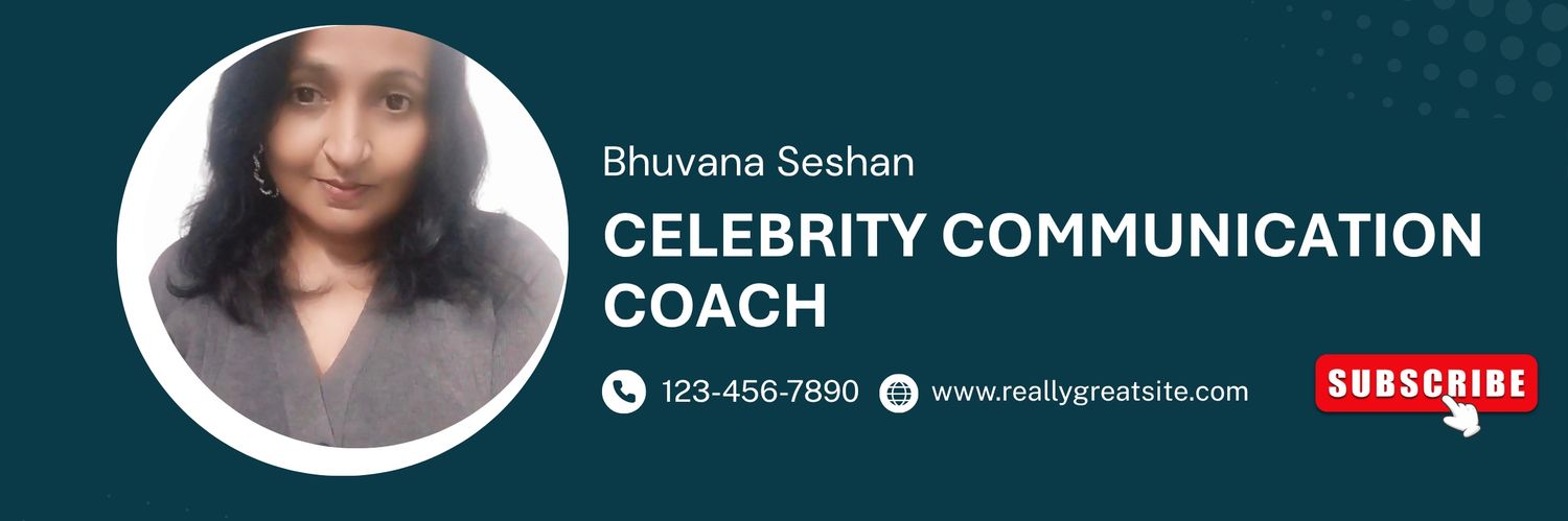 Bhuvana Seshan's banner