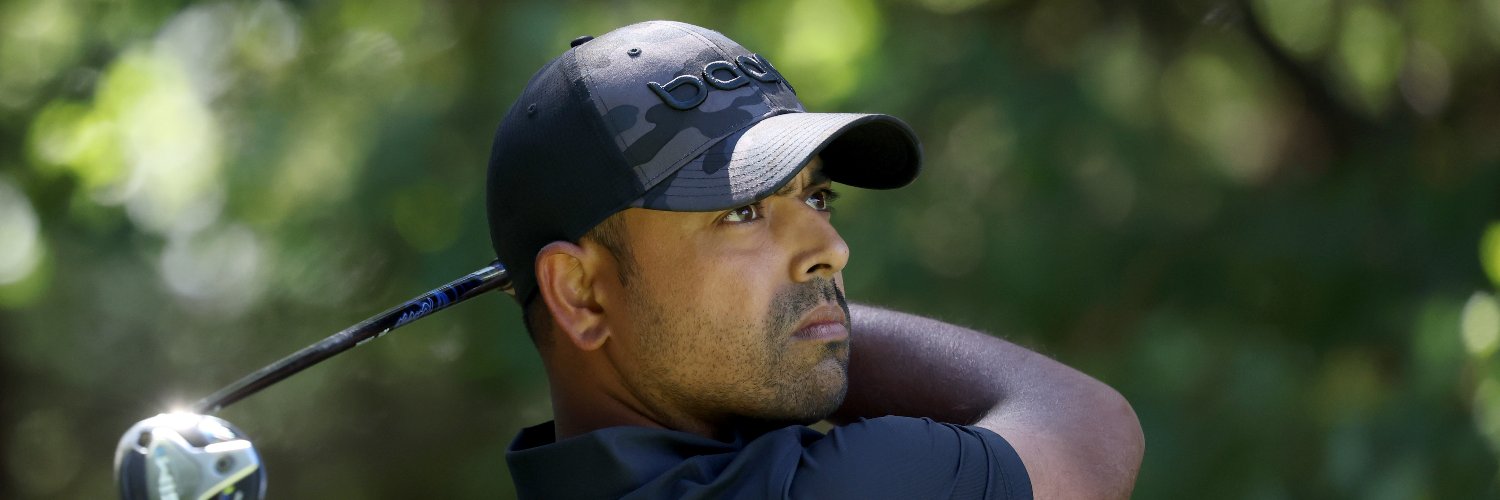 Anirban Lahiri's banner