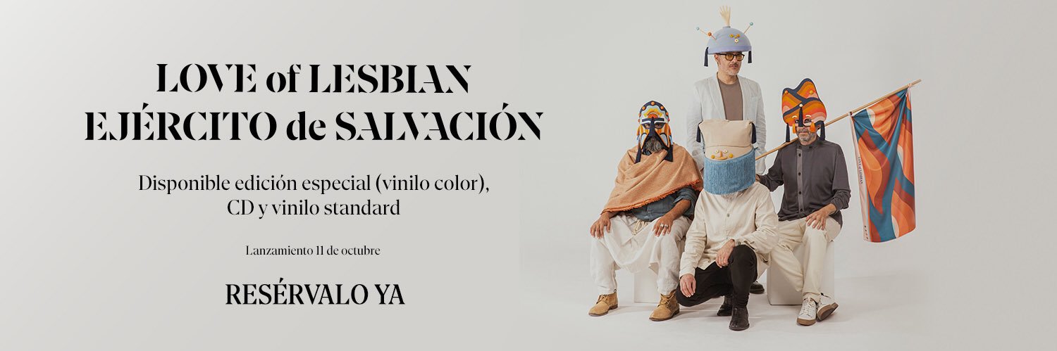 Love of Lesbian's banner