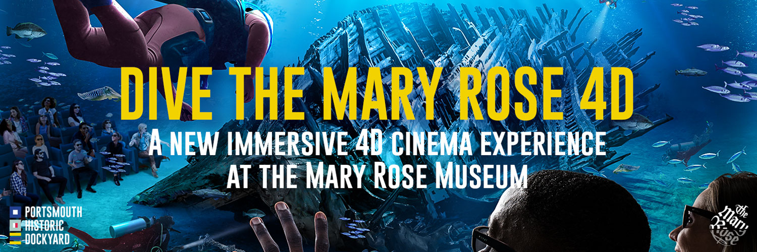The Mary Rose's banner