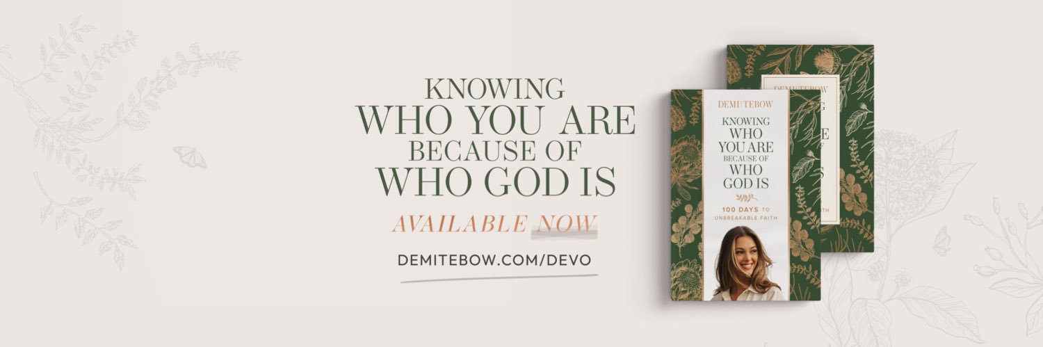 Demi-Leigh Tebow's banner