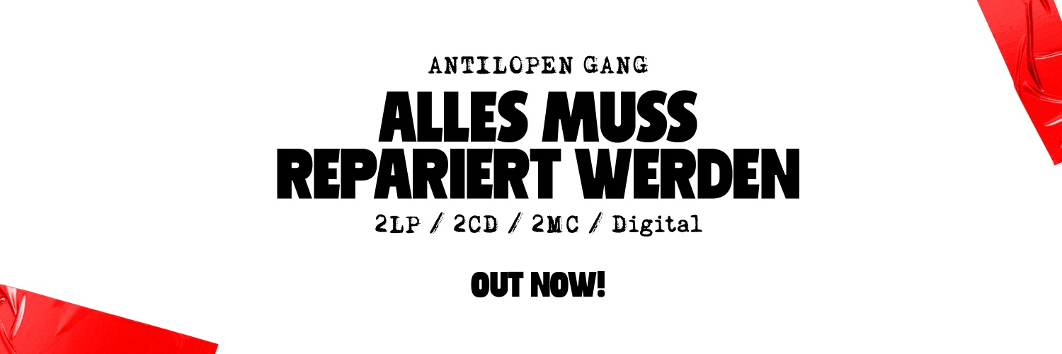 Antilopen Gang's banner