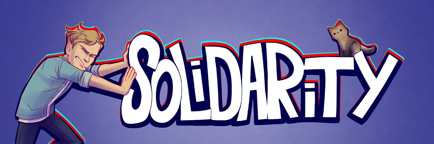 Solidarity's banner