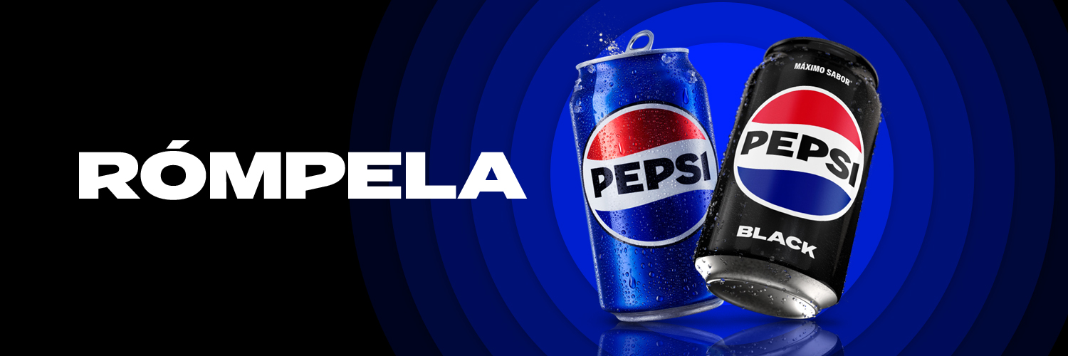 Pepsi México's banner