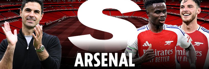 The Sun - Arsenal's banner
