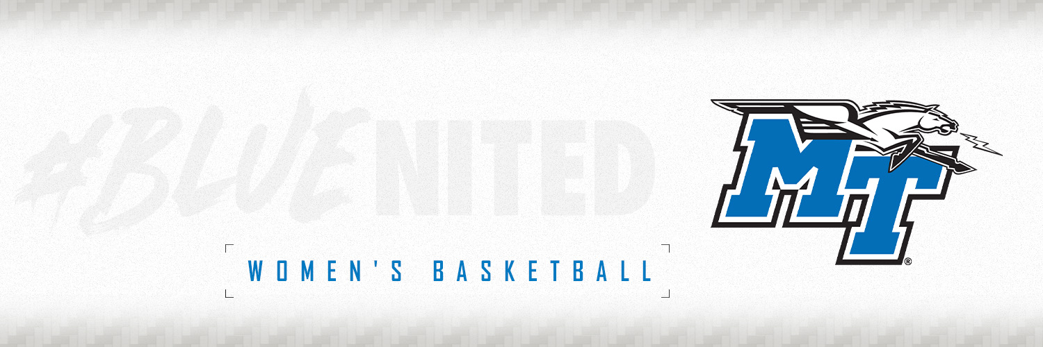 Middle Tennessee Women's Basketball's banner