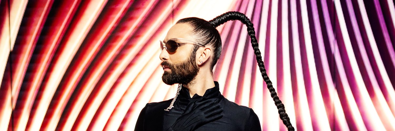 Conchita Wurst's banner