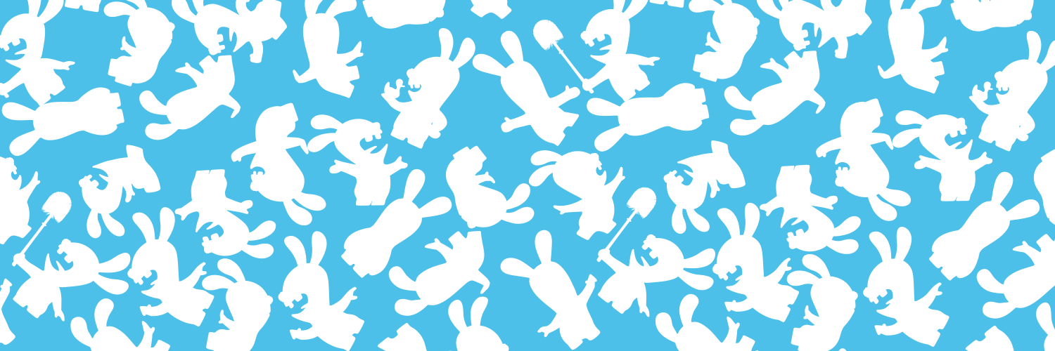 Les Lapins Crétins's banner