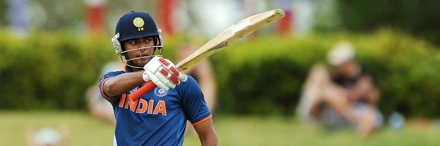 Unmukt Chand's banner