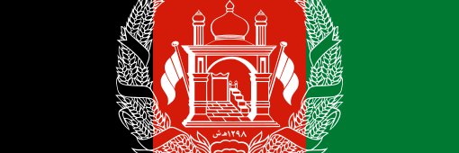Amrullah Saleh's banner