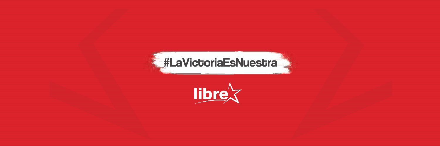 Partido Libre's banner