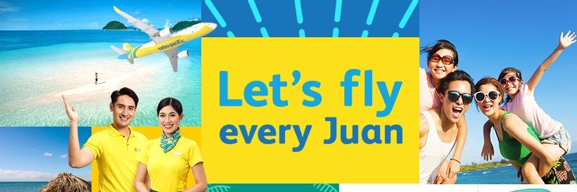 Cebu Pacific Air's banner