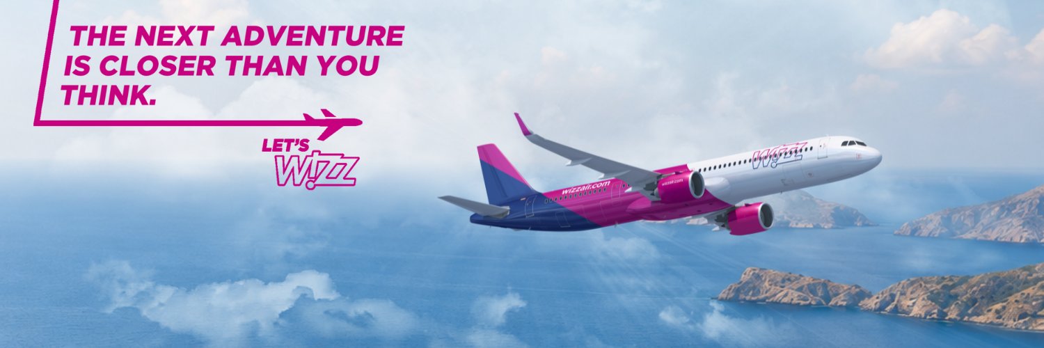 Wizz Air's banner