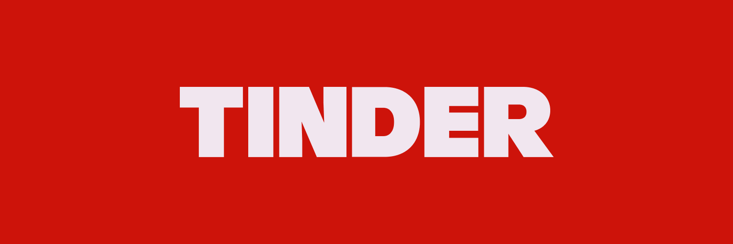 Tinder's banner