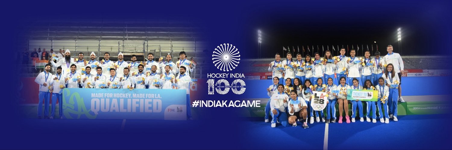Hockey India's banner