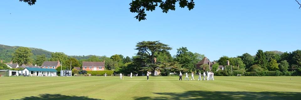 Colwall Cricket Club's banner