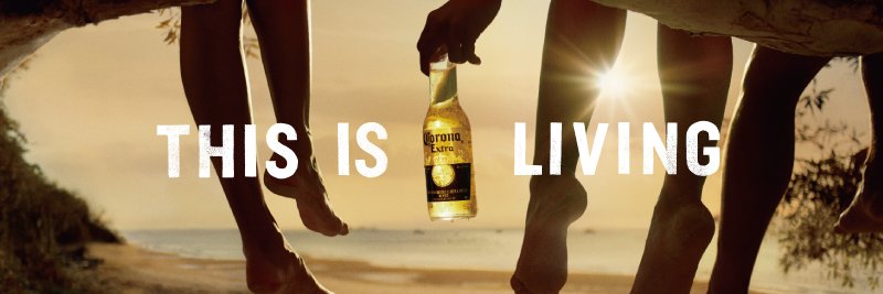 Corona Extra Japan's banner