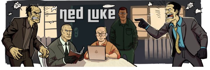 Ned Luke's banner