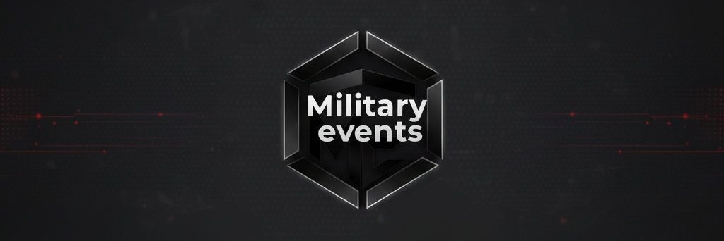 Military events's banner