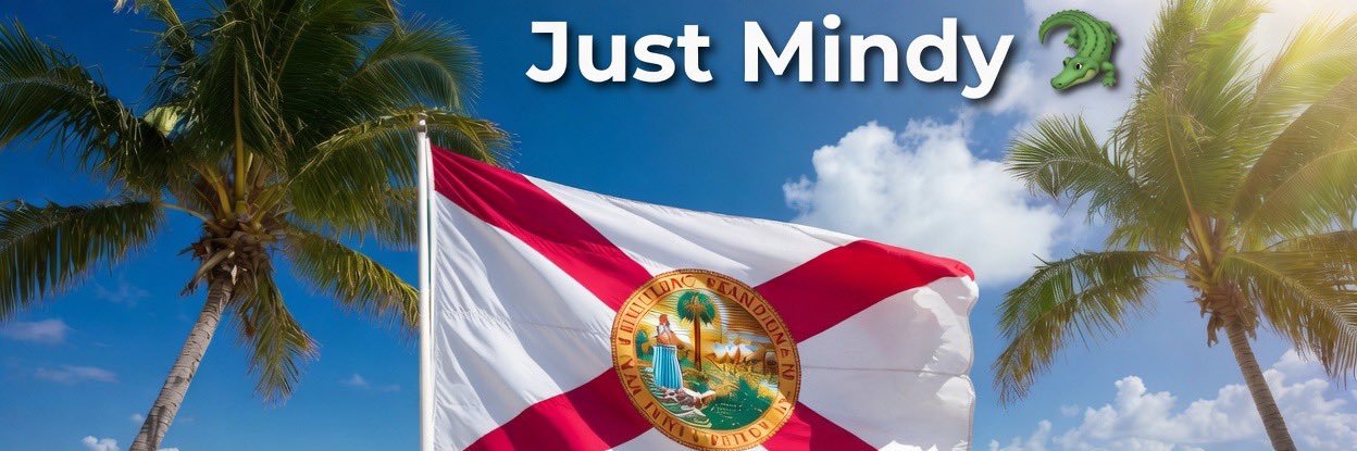 Just Mindy 🐊's banner