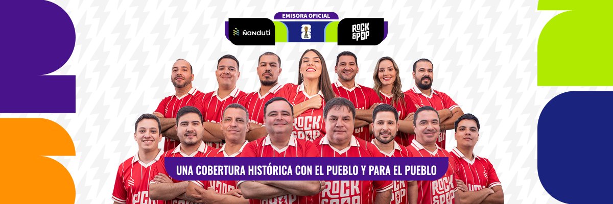 Rock&Pop Paraguay's banner