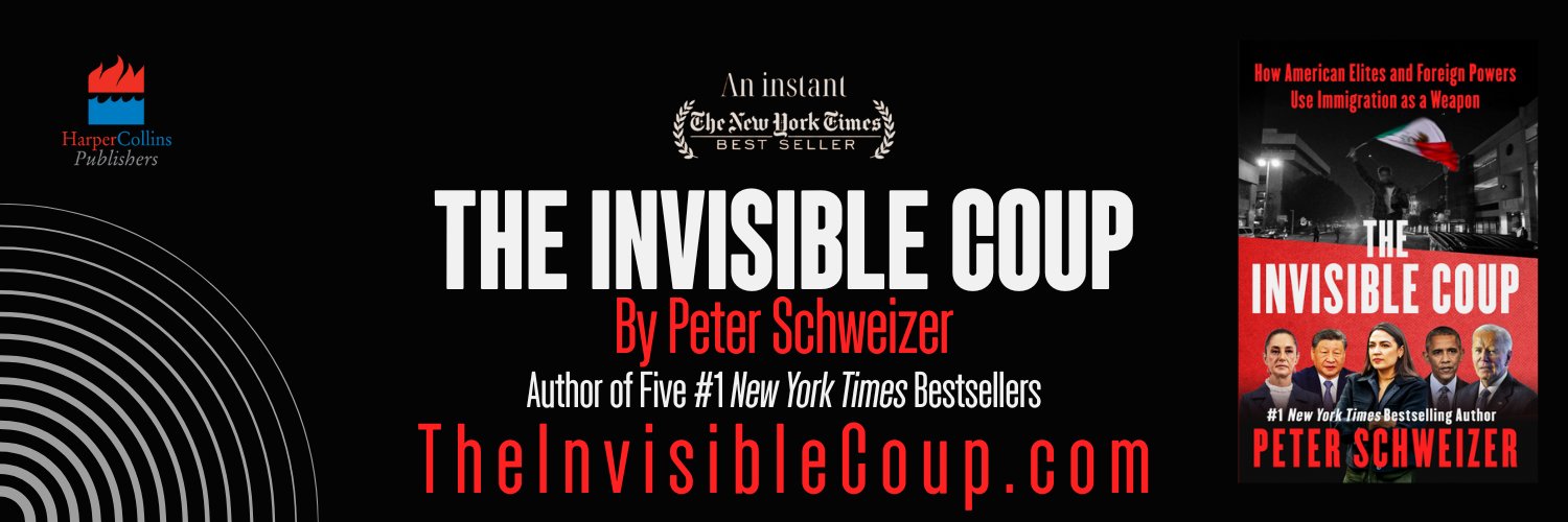 Peter Schweizer's banner