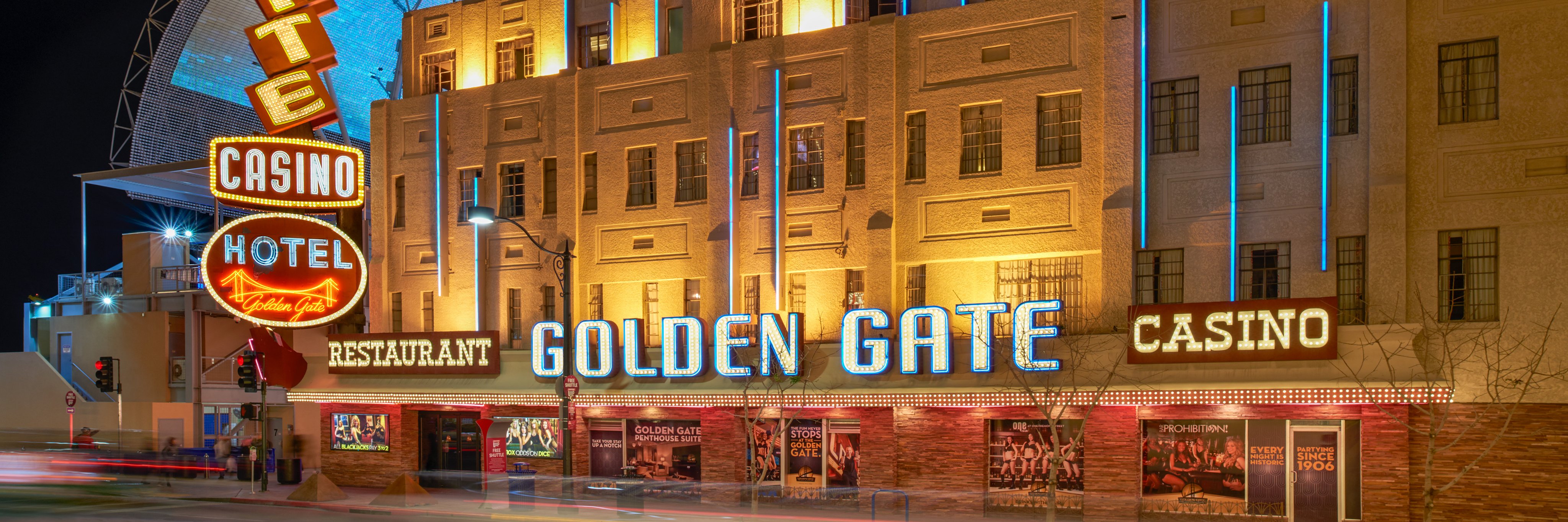 Golden Gate Hotel & Casino's banner