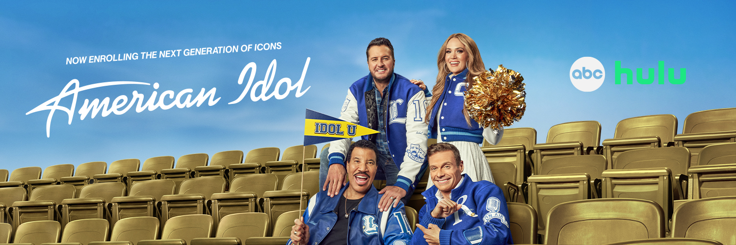 American Idol's banner