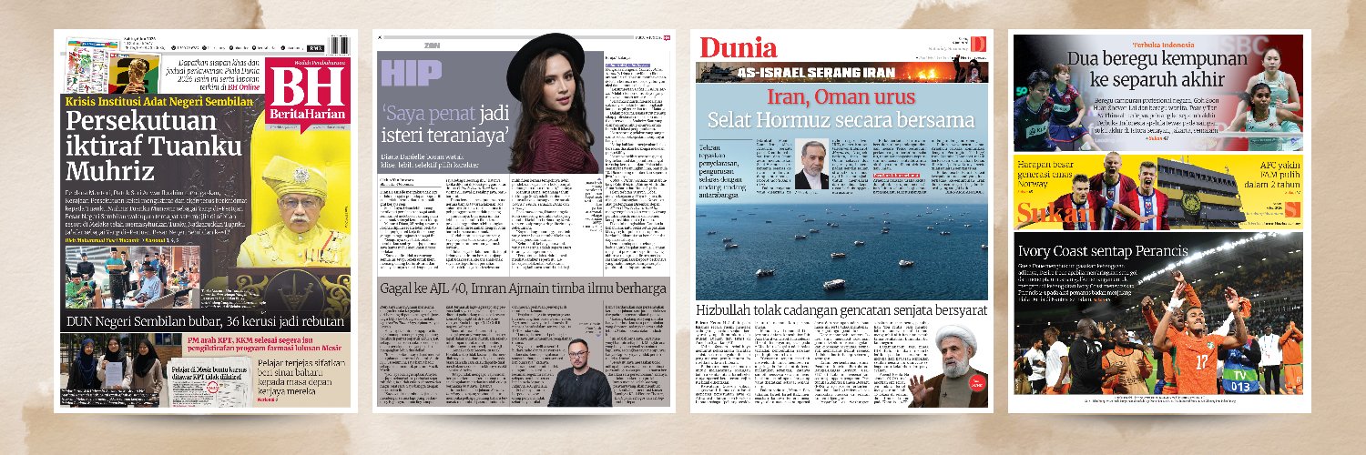Berita Harian's banner