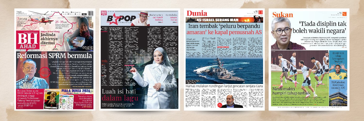 Berita Harian's banner
