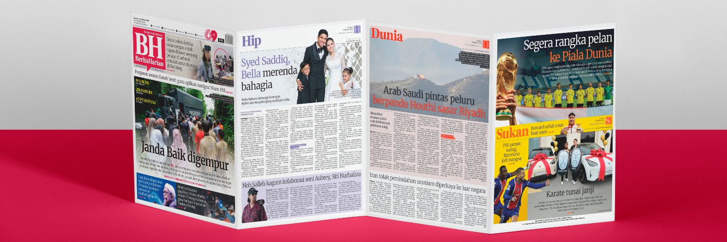 Berita Harian's banner