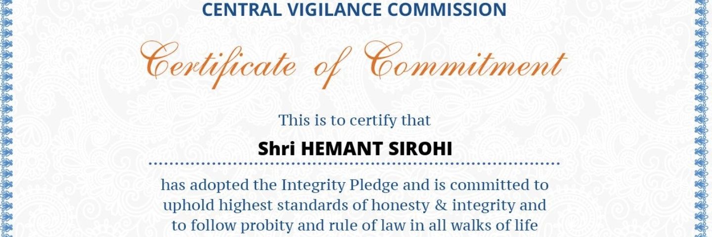 Hemant Sirohi's banner