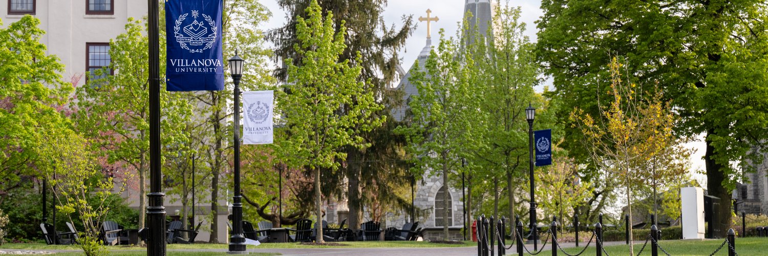 Villanova University's banner