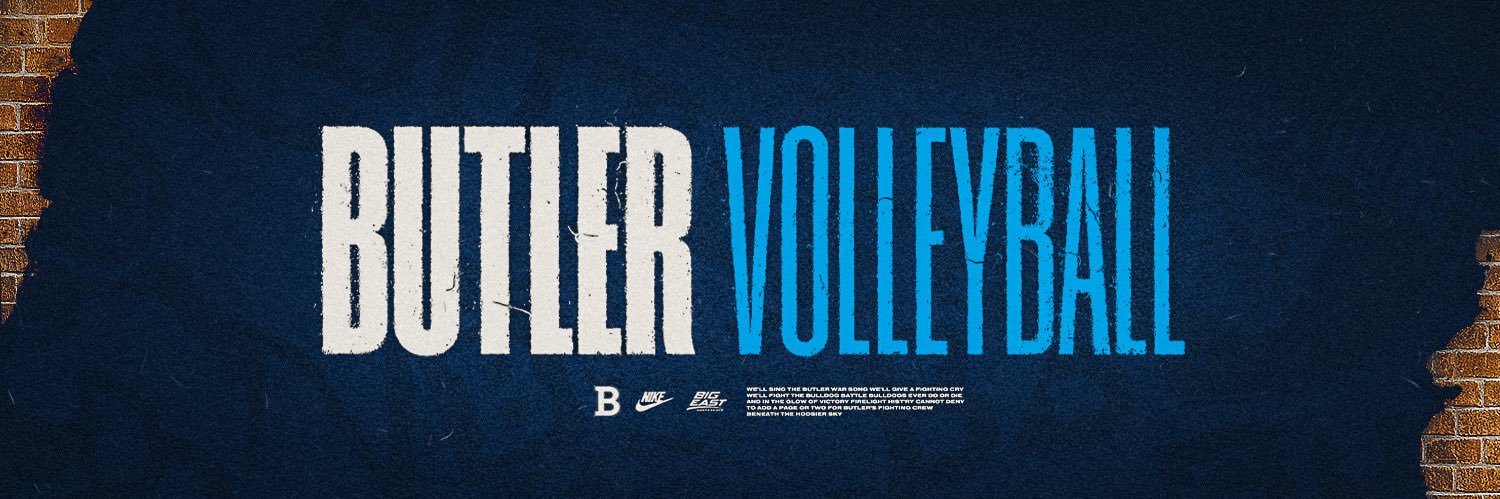 Butler Volleyball's banner