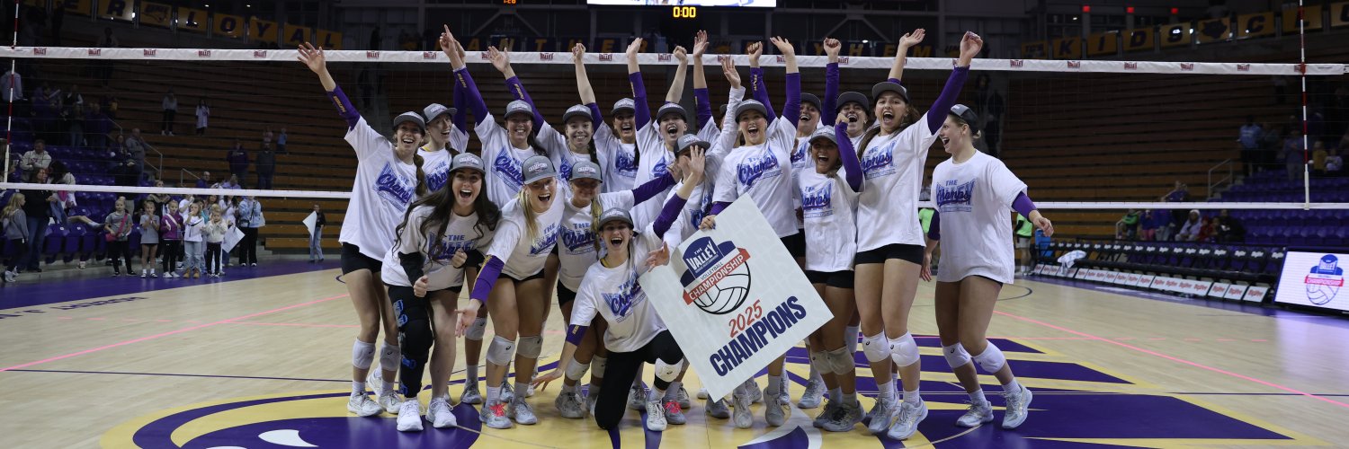 UNI Volleyball's banner