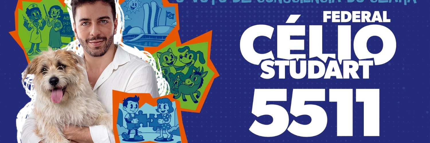 Célio Studart's banner