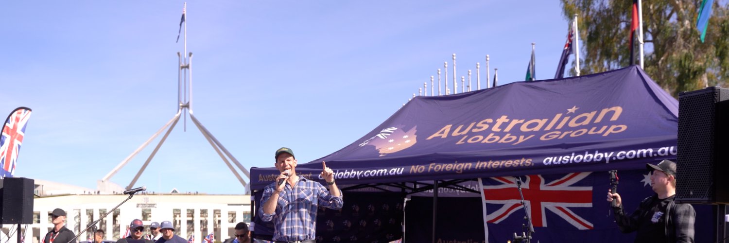 Senator Matt Canavan's banner