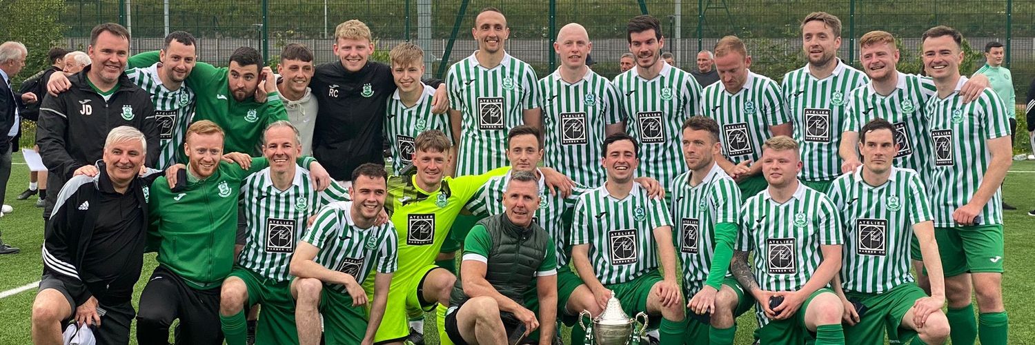 St Patrick's FP AFC's banner