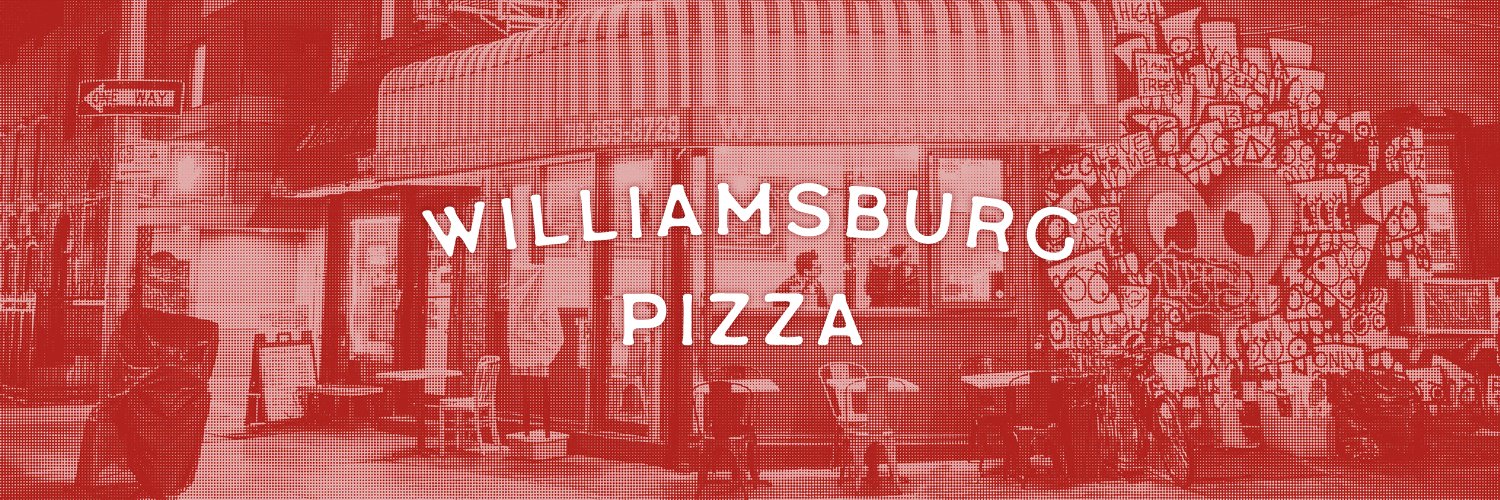Williamsburg Pizza's banner