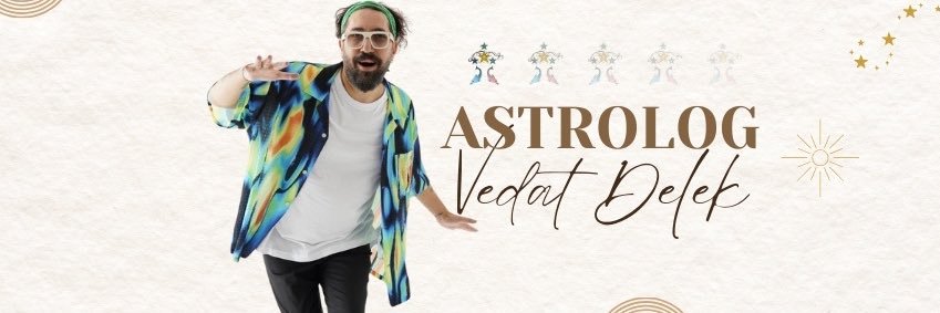 🪐 Astrolog Vedat Delek 🪐's banner