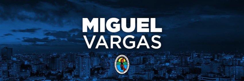Miguel Vargas's banner