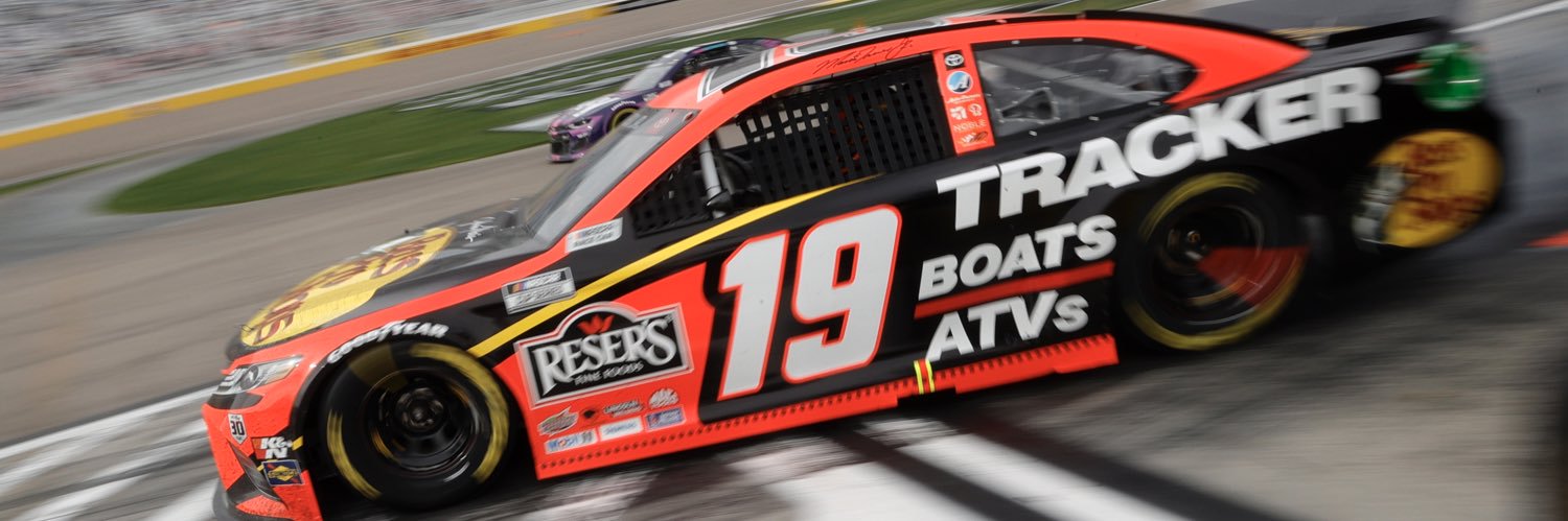 Martin Truex Jr.'s banner