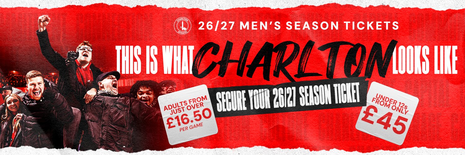 Charlton Athletic FC's banner