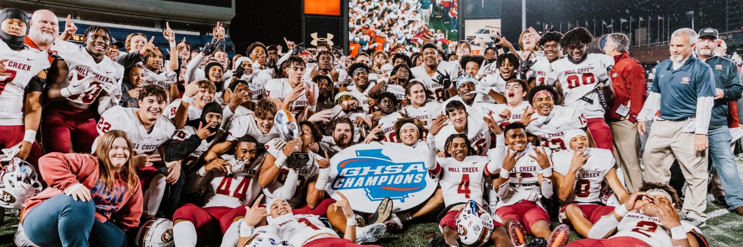 Mill Creek Football's banner